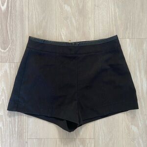 Forever 21 High Waisted Black Dressy Shorts